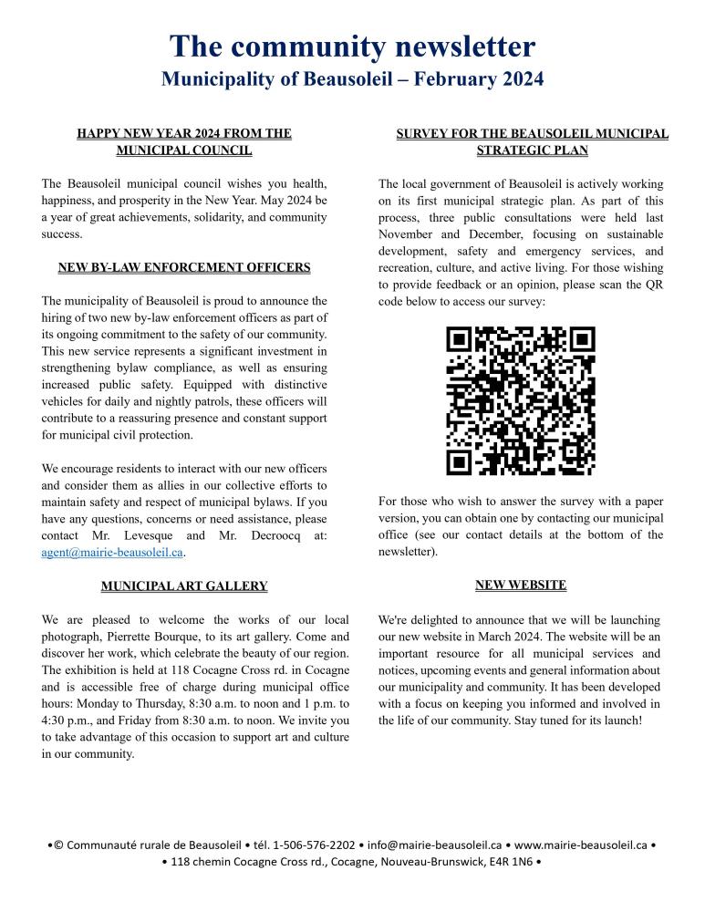 Newletter February 2024 1