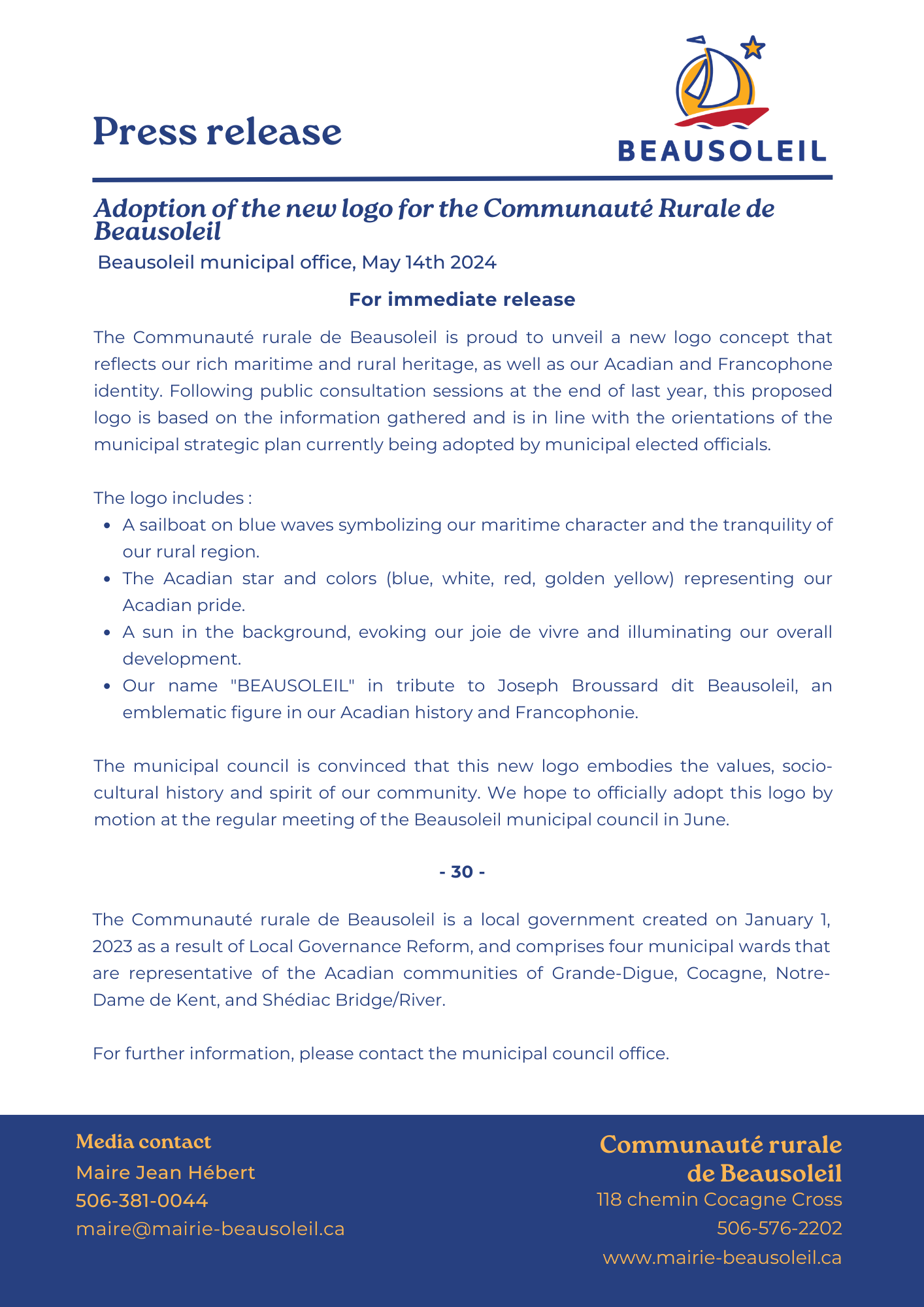 Press Release LOGO